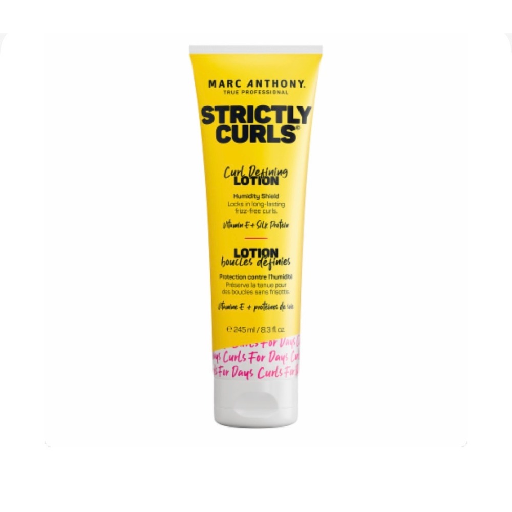 Marc Anthony Strictly Curls Curl Defining Lotion 8.3oz Humidity Shield Vitamin E